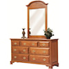 Millcraft Victorias Tradition Dresser and Mirror Set