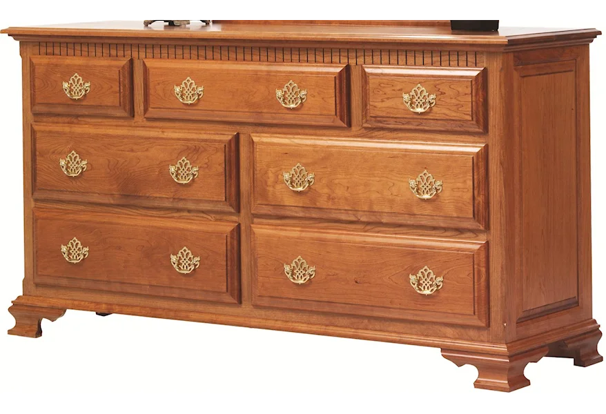 Victorias Tradition Dresser by Millcraft at Saugerties Furniture Mart