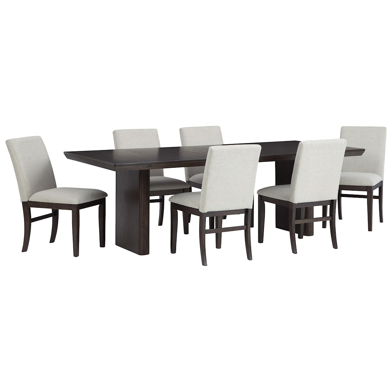 Millennium Bruxworth 9 Piece Dining Room Set with 8 Side Chairs
