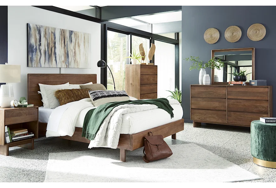 Isanti 6 Piece King Panel Bedroom Set by Millennium at Sam Levitz Furniture