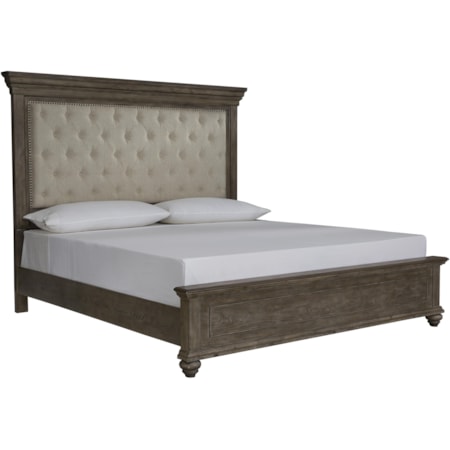 3 Piece Queen Upholstered Bed