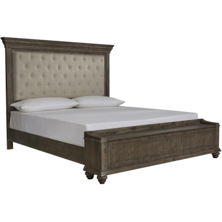 Queen UPH Bed with Storage