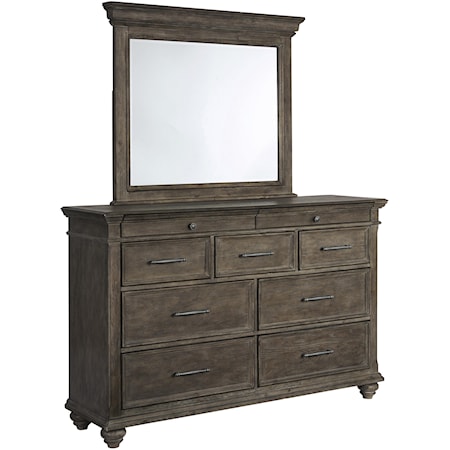 Dresser and Mirror Package
