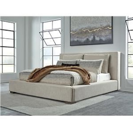 3 Piece Queen Upholstered Bed