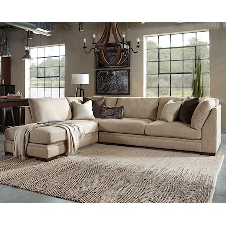 2-Piece Sectional with Left Chaise