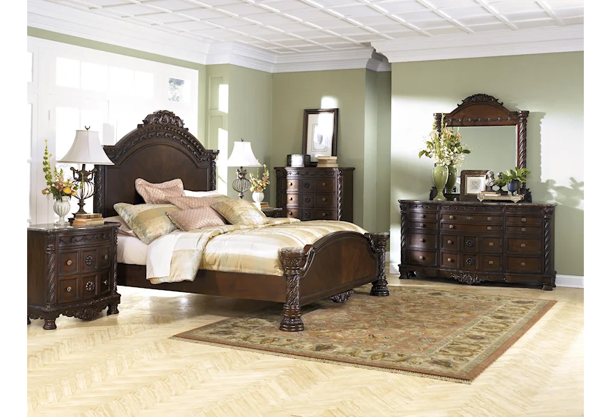 North Shore Queen Bedroom Group by Millennium at Crowley Furniture & Mattress