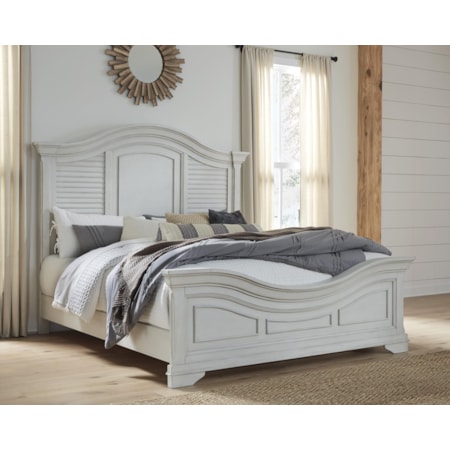 King Panel Bed