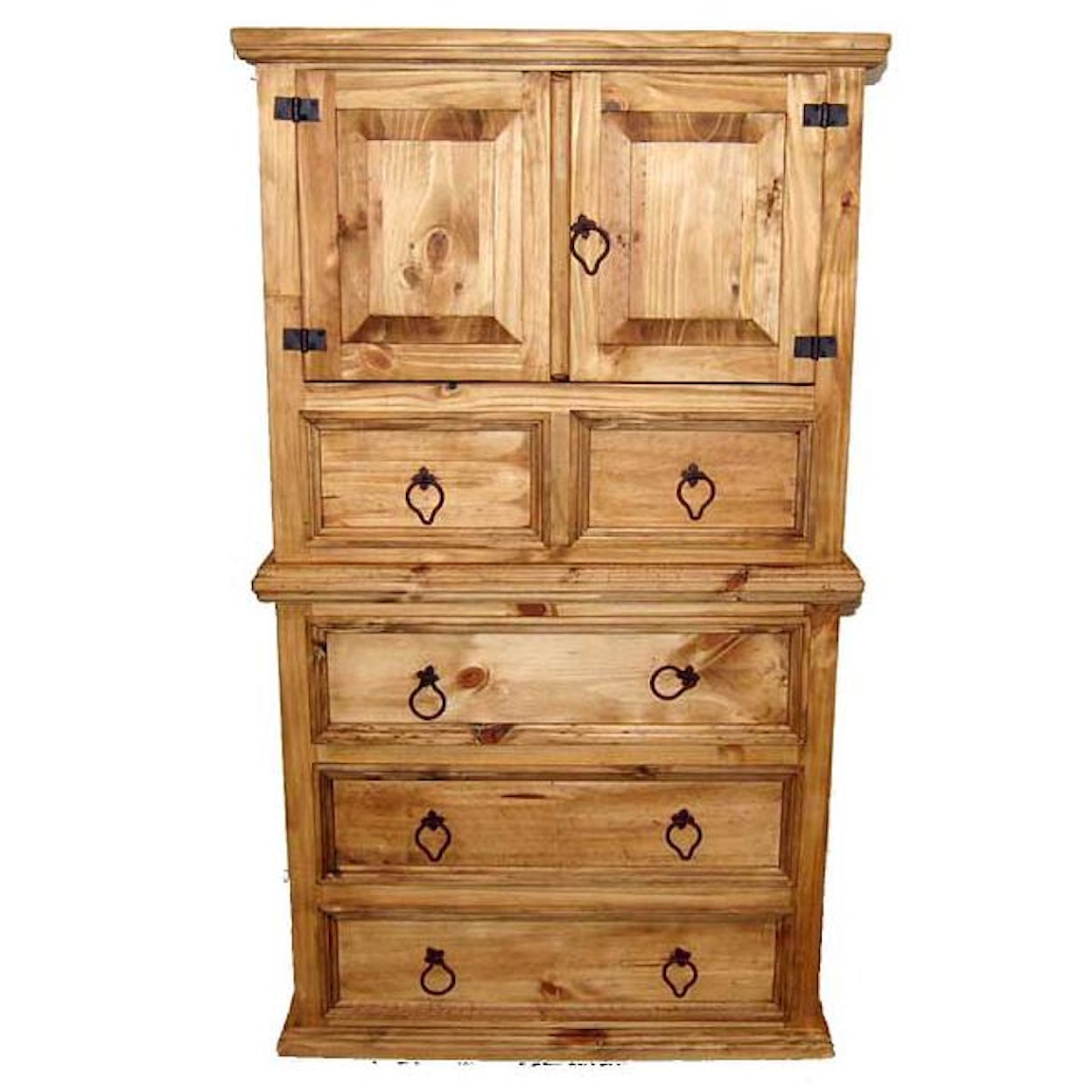 Million Dollar Rustic Mansion Chest Of Drawers