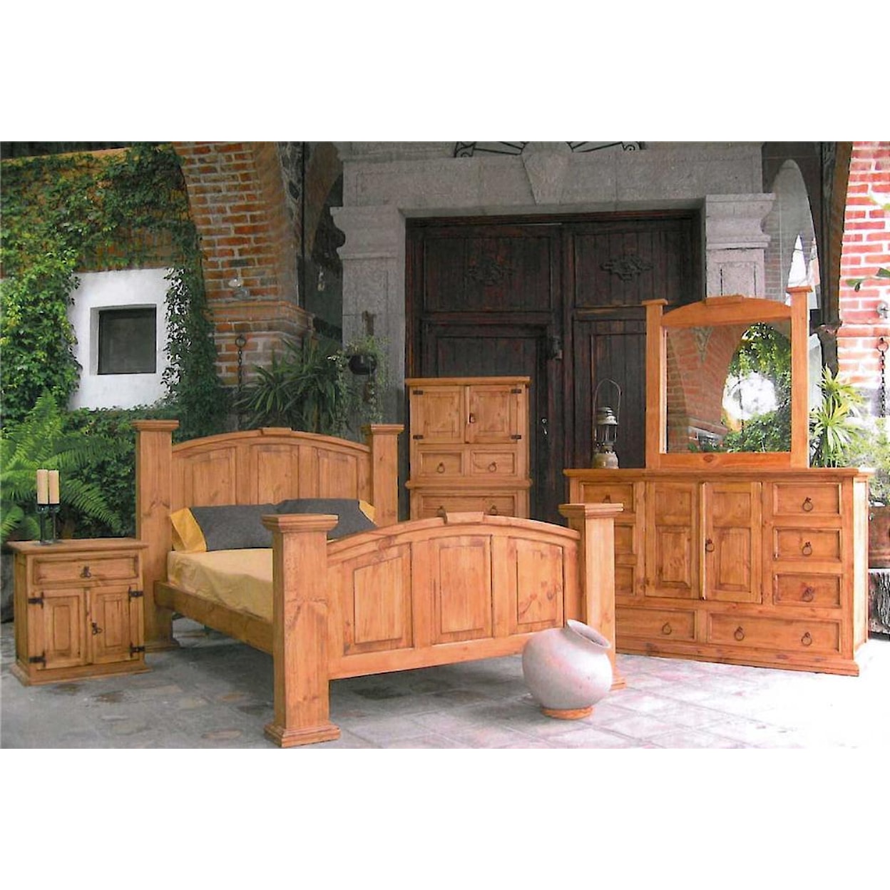 Million Dollar Rustic Mansion Chest Of Drawers