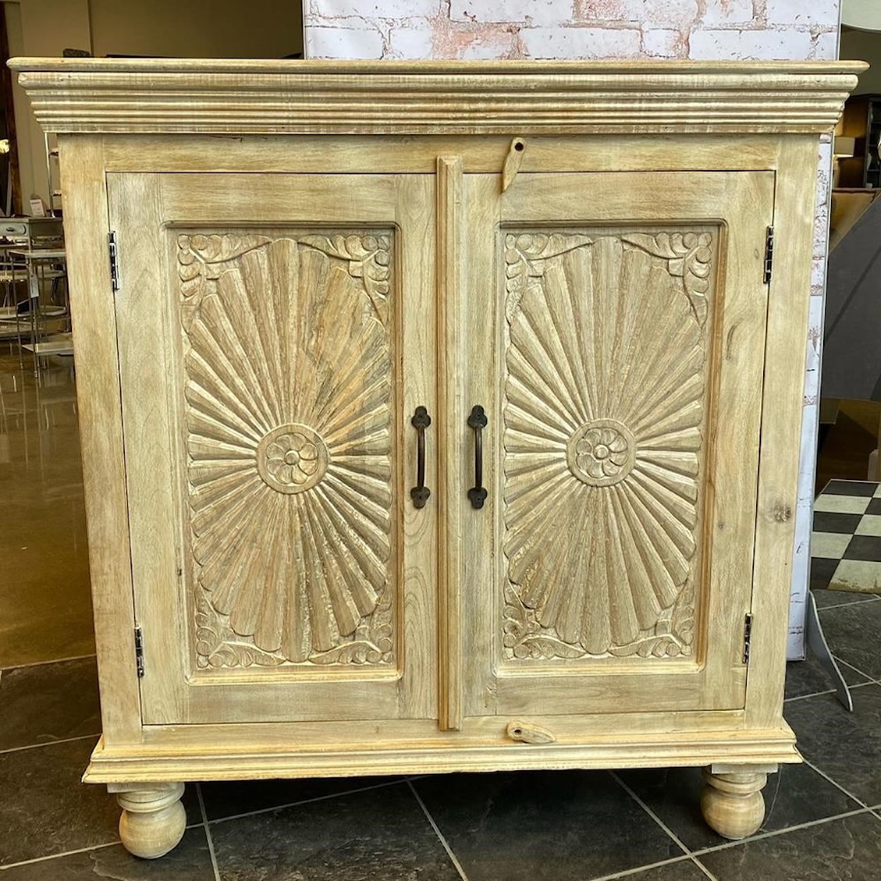 Miscellaneous Accents 2 Door Carved Sideboard