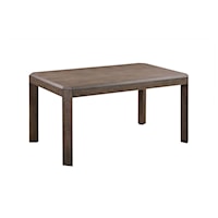 Dining Table in Toffee with Beveled Table Edge