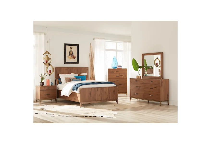 Adler King Bedroom Group by Modus International at Reeds Furniture