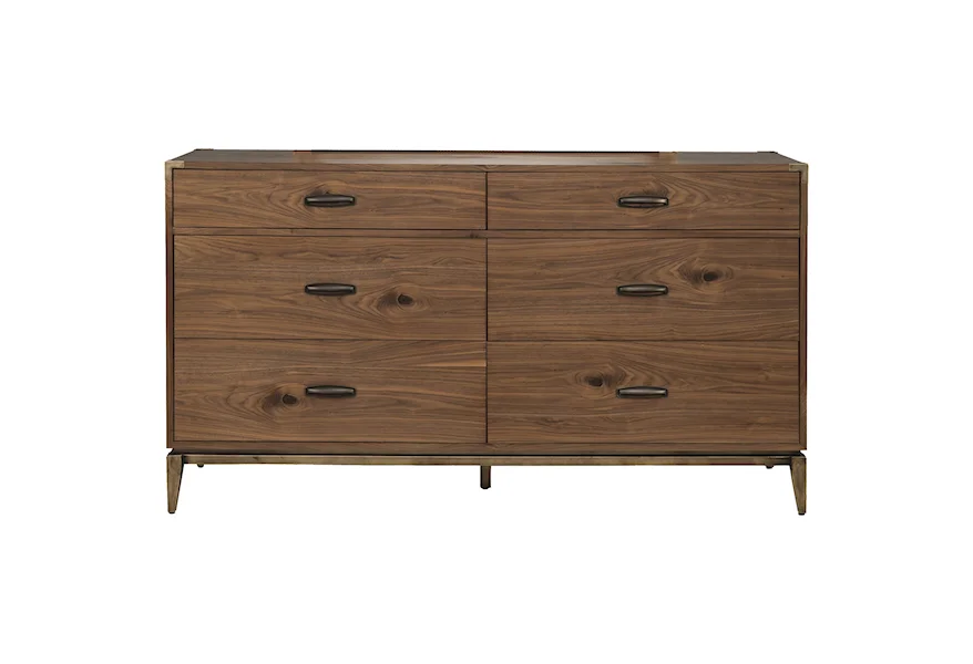 Adler Six Drawer Dresser by Modus International at Lynn's Furniture & Mattress
