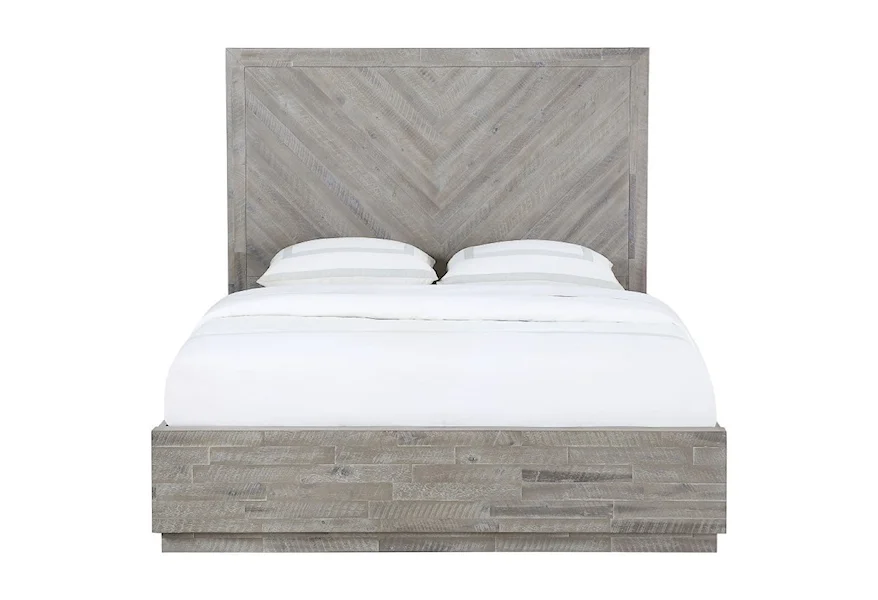 Alexandra Queen Platform Bed by Modus International at A1 Furniture & Mattress