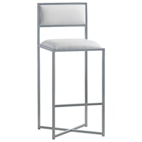 X-Base Bar Stool in White