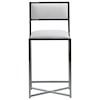 Modus International Amalfi X-Base Counter Stool in White