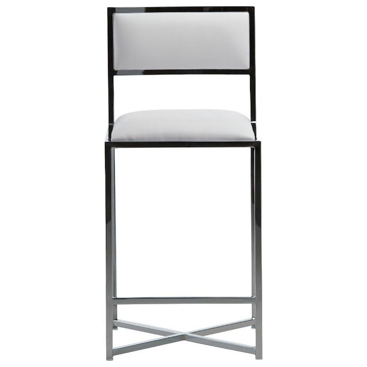 Modus International Amalfi X-Base Counter Stool in White