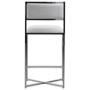 Modus International Amalfi X-Base Counter Stool in White