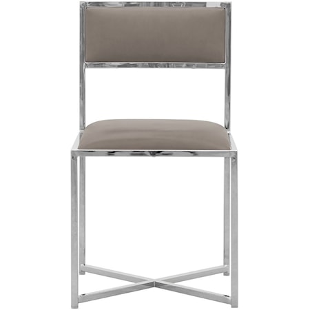 X-Base Chair in Taupe