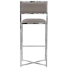 Modus International Amalfi X-Base Bar Stool in Taupe