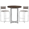 Modus International Amalfi X-Base Bar Stool in Taupe