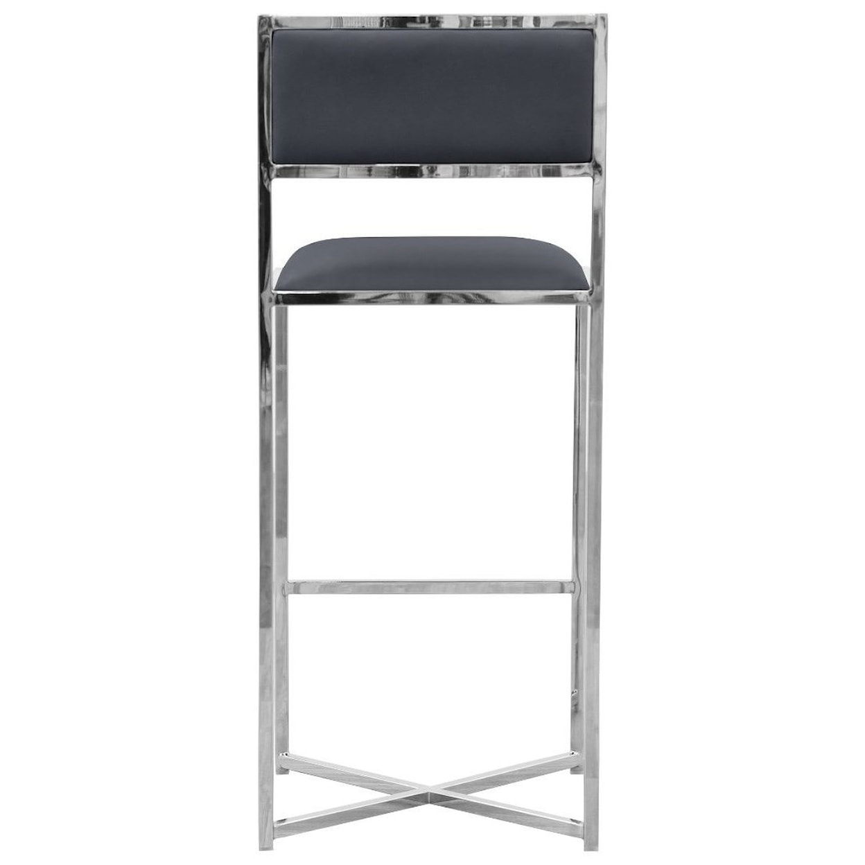 Modus International Amalfi X-Base Bar Stool in Cobalt