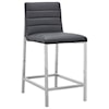 Modus International Amalfi Metal Back Counter Stool in Cobalt