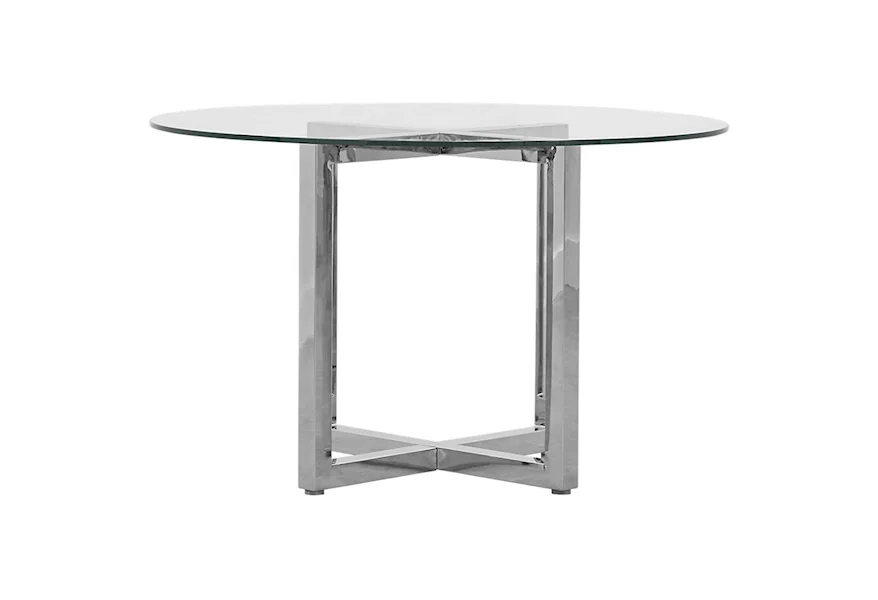 Amalfi 48" Round Table by Modus International at Lynn's Furniture & Mattress