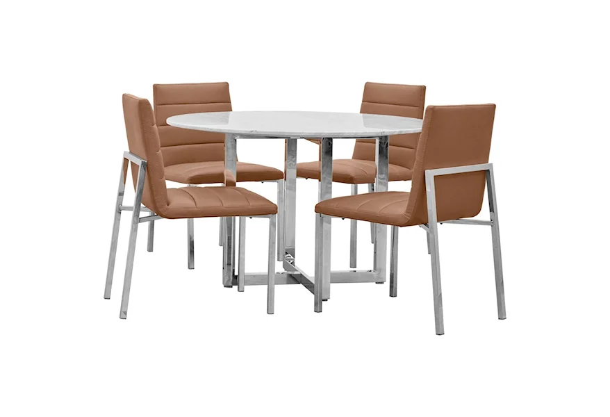 Amalfi 5-Piece Table Set by Modus International at Lynn's Furniture & Mattress