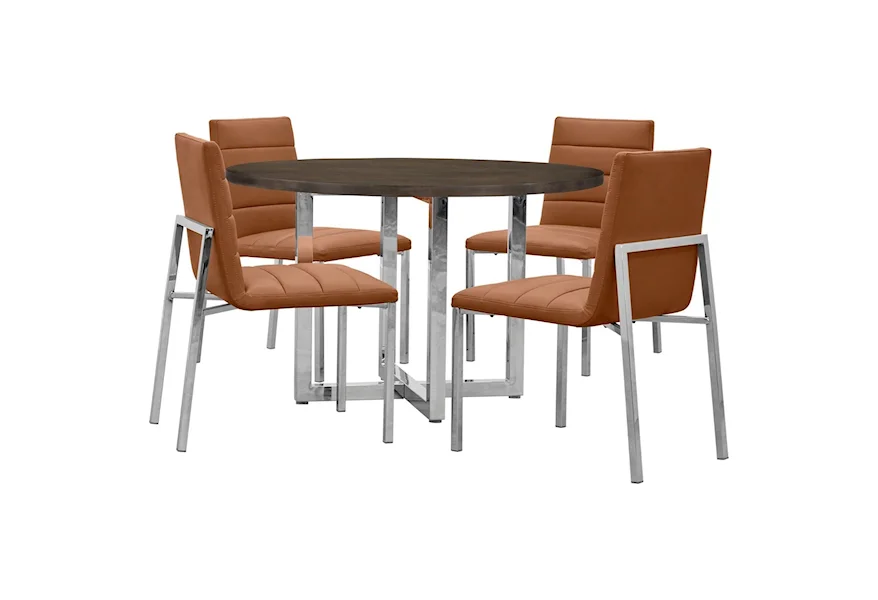 Amalfi 5-Piece Table Set by Modus International at Lynn's Furniture & Mattress