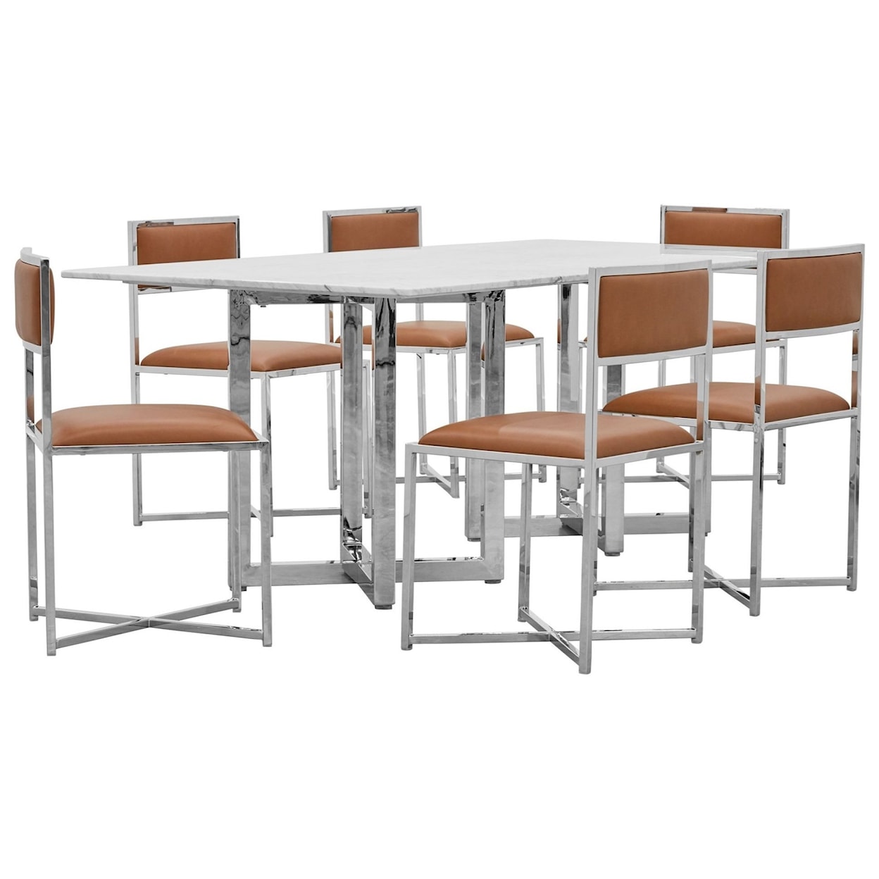 Modus International Amalfi 7-Piece Table Set