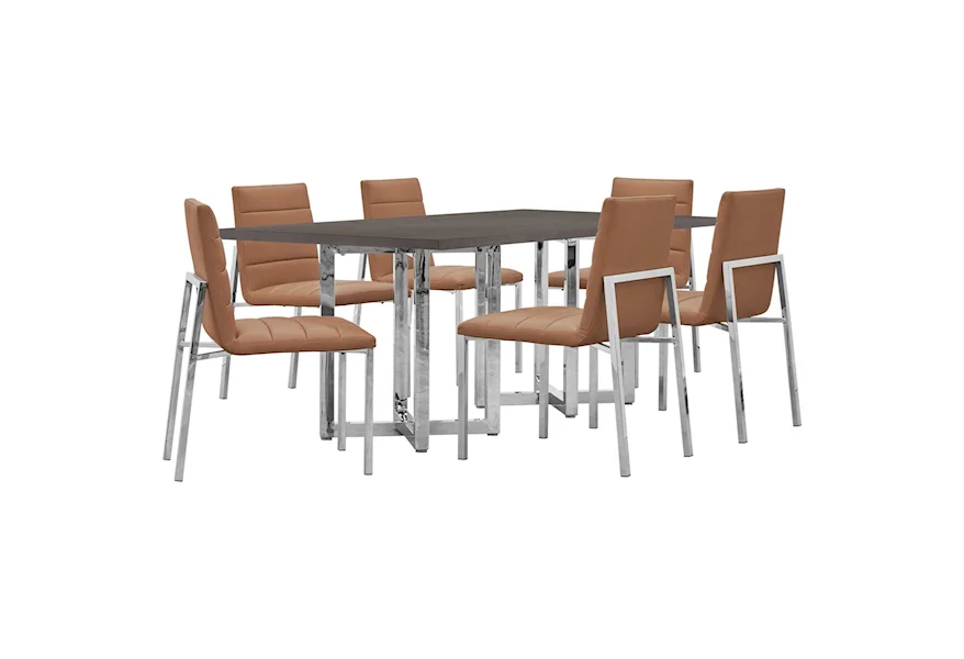 Amalfi 7-Piece Table Set by Modus International at Lynn's Furniture & Mattress