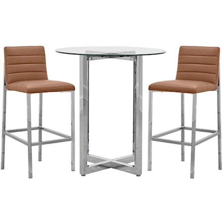 3-Piece Bar Table Set