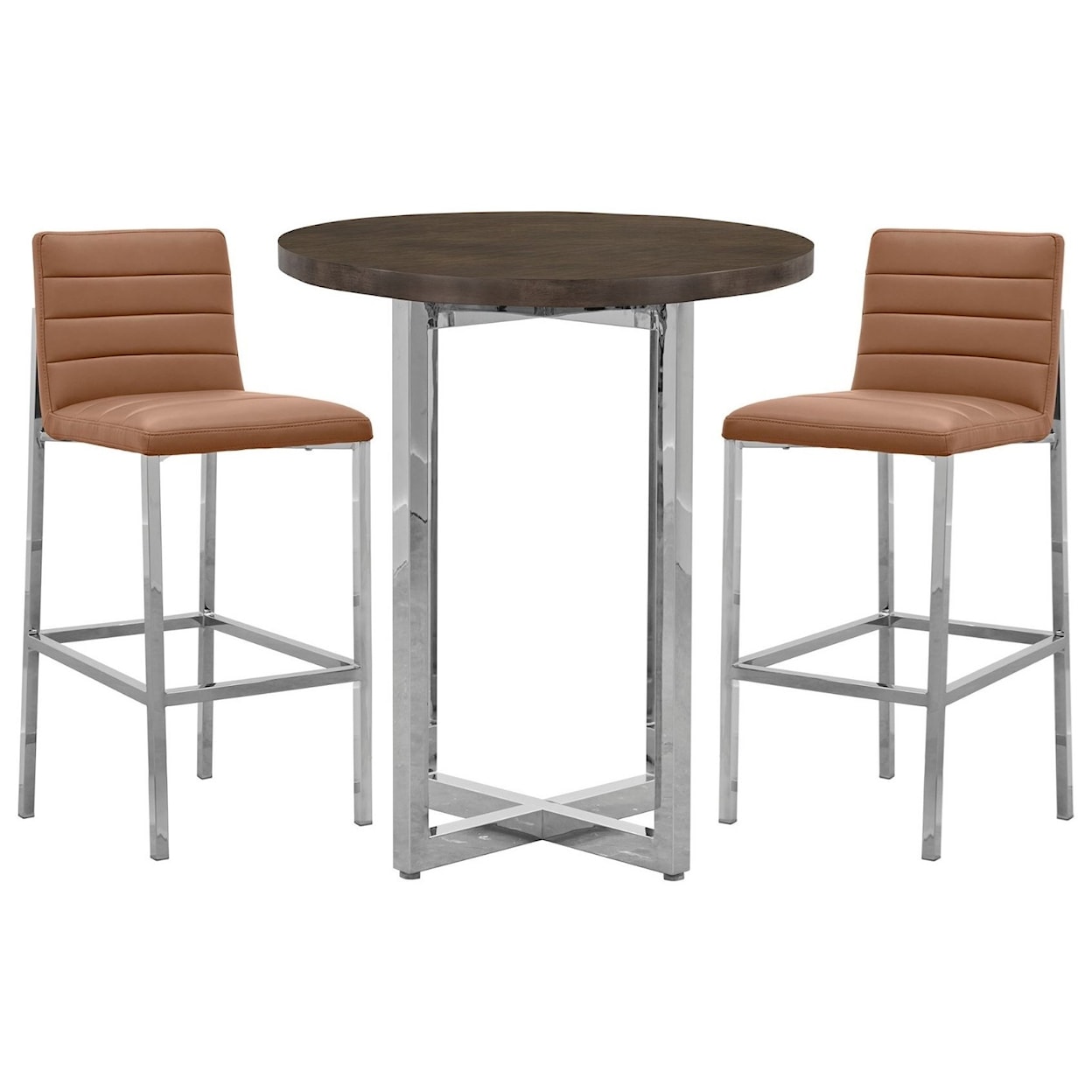 Modus International Amalfi 3-Piece Bar Table Set