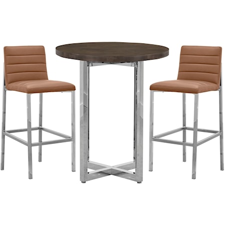 3-Piece Bar Table Set