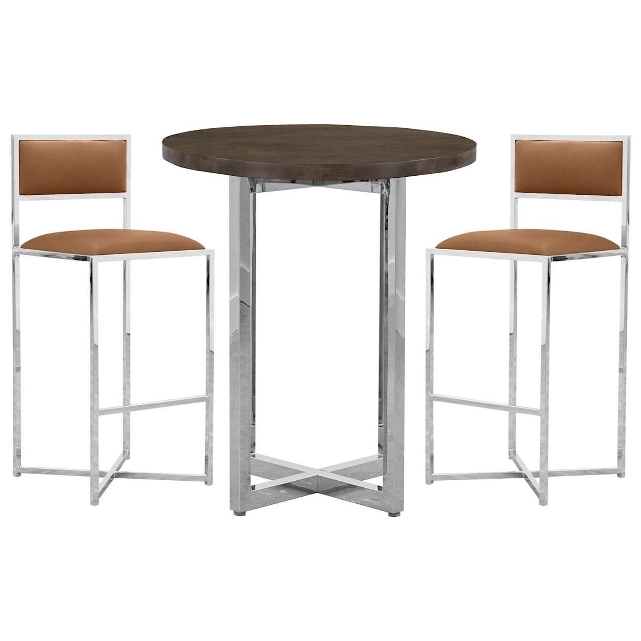 Modus International Amalfi 3-Piece Bar Table Set