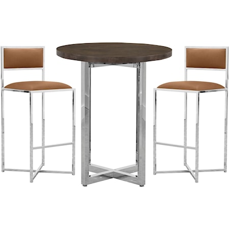 3-Piece Bar Table Set