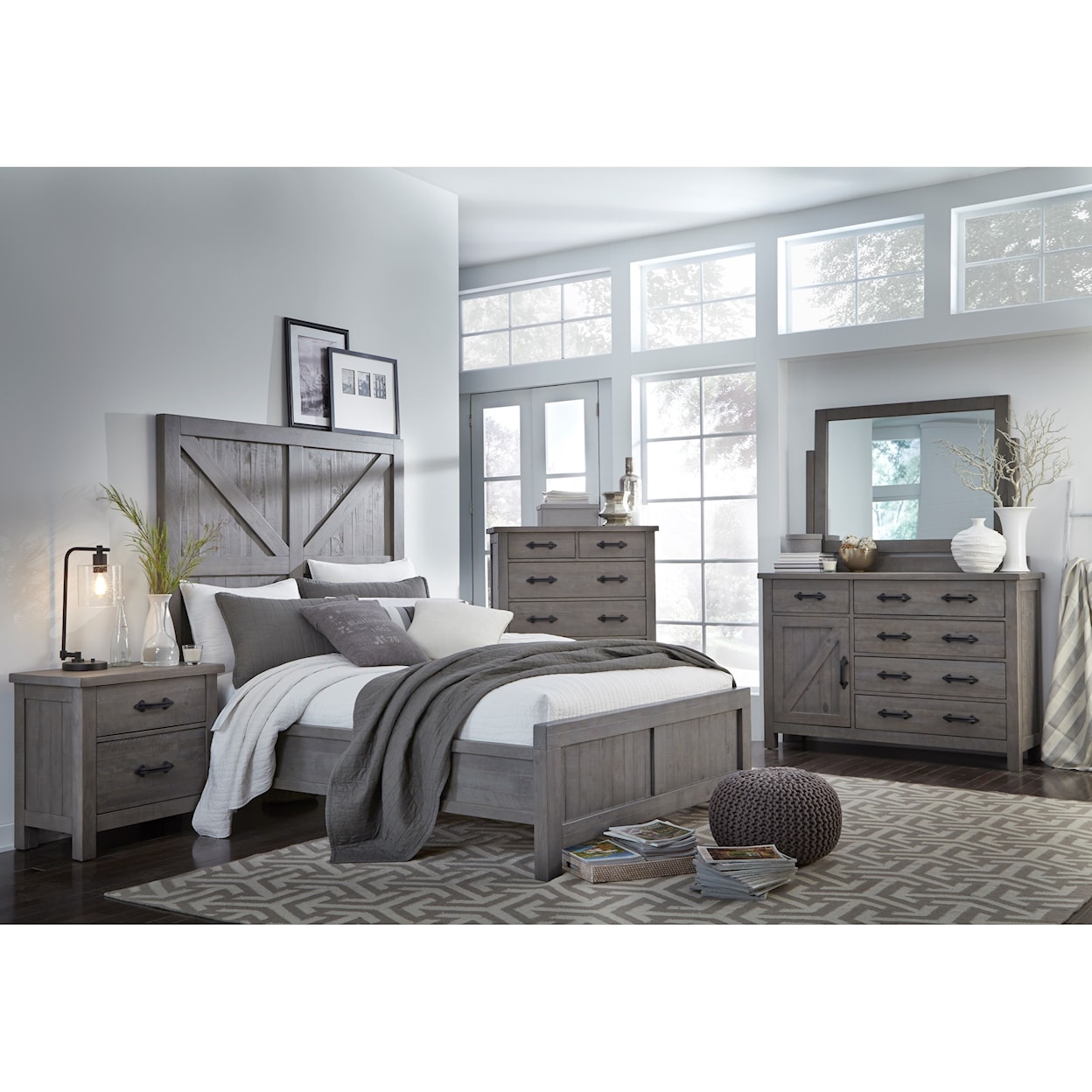 Modus International Austin King Bedroom Group