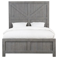 California King Farmhouse Low-Profile Bed