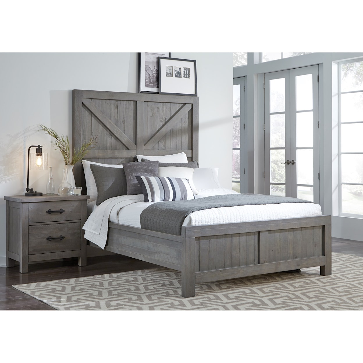 Modus International Austin King Low-Profile Bed