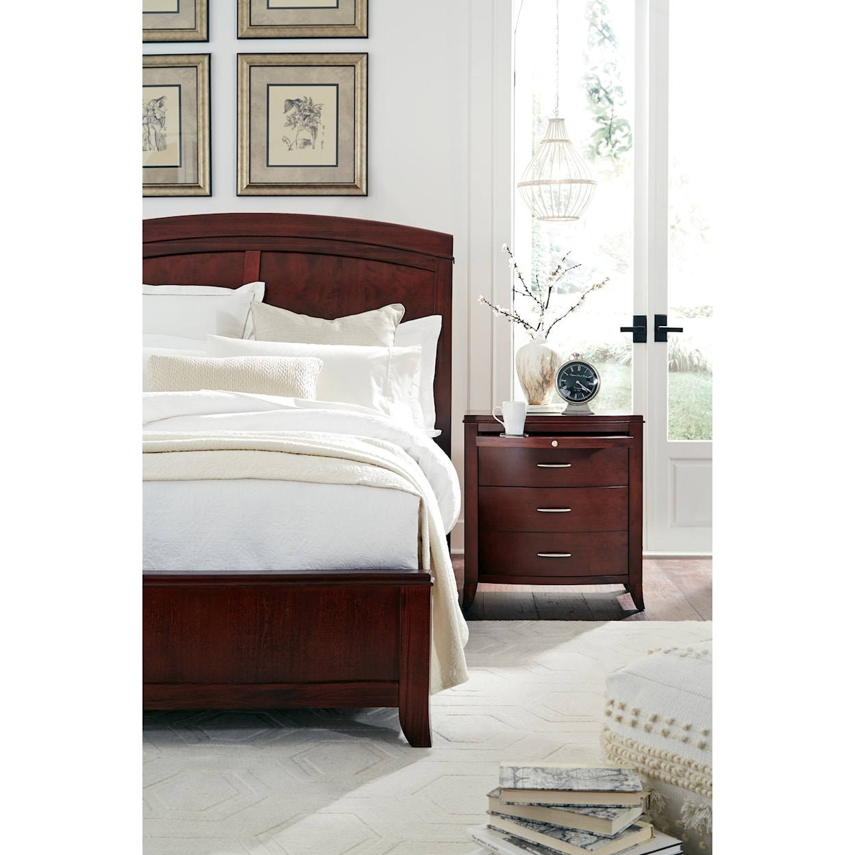 Modus International Brighton Two Drawer Nightstand