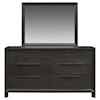 Modus International Chloe Dresser and Mirror Set