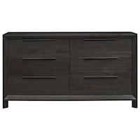Contemporary Dresser with Felt-Lined Drawers
