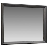 Contemporary Dresser Mirror with Beveled Glass