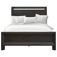 Contemporary Queen Panel Bed