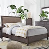 Modus International City II Full Upholstered Low Profile Sleigh Bed