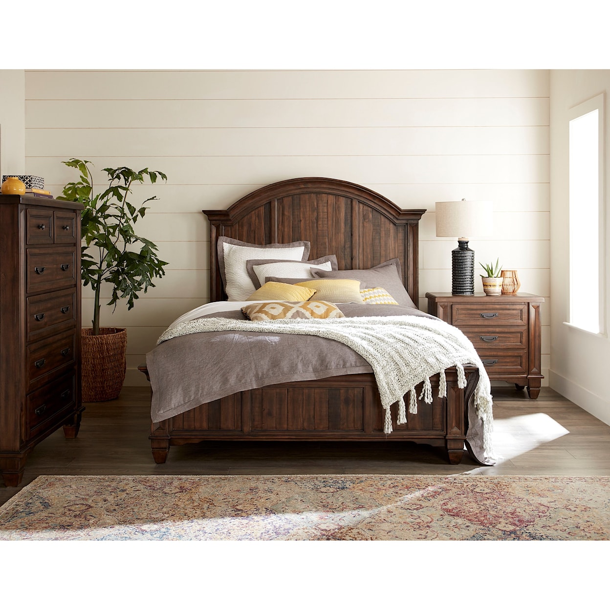 Modus International Colston King Solid Wood Storage Bed