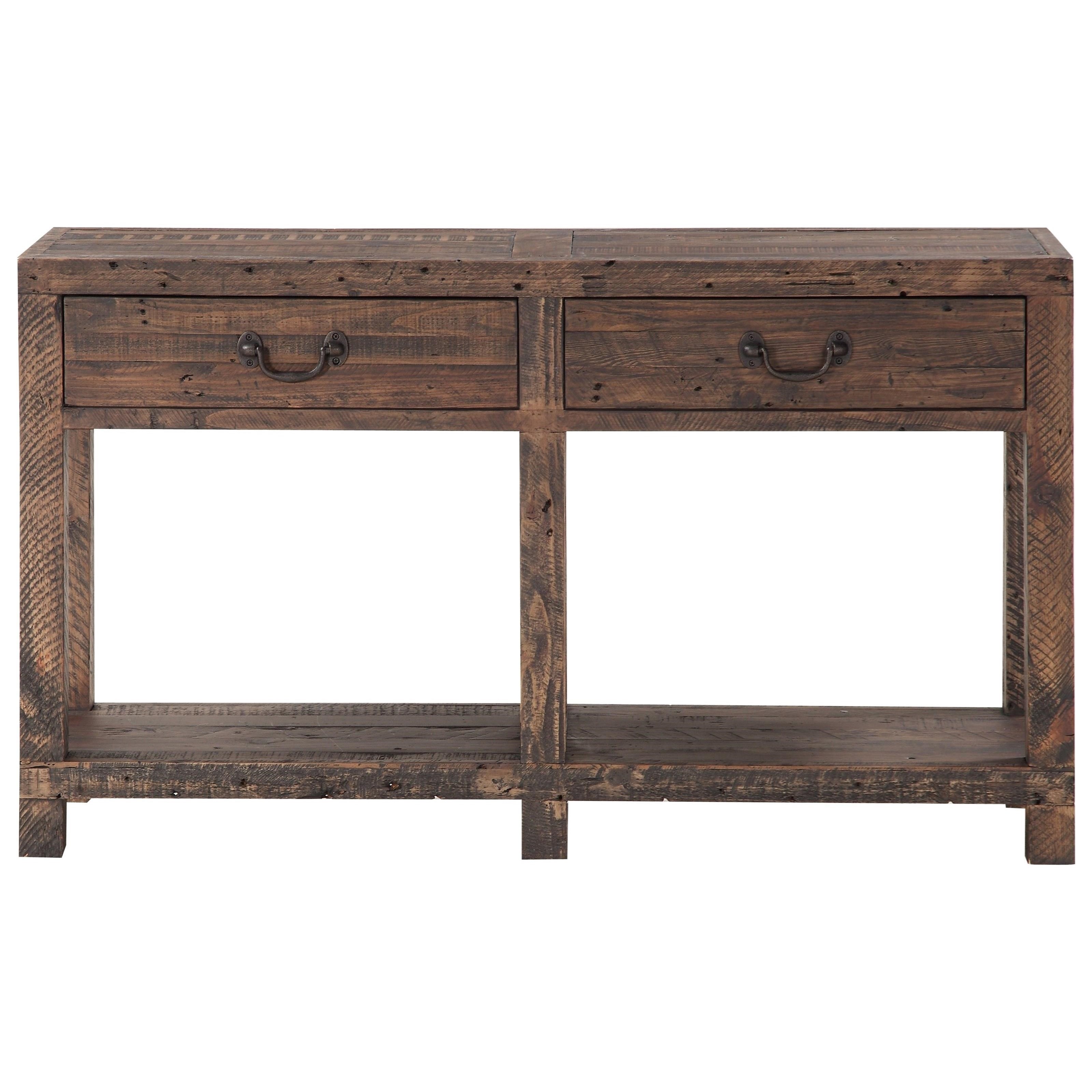 Reclaimed Wood Console Table