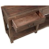 Modus International Craster   Reclaimed Wood Console Table