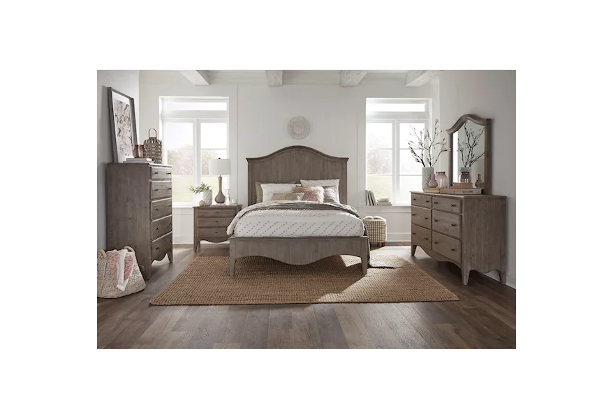 Ella California King Bedroom Group by Modus International at Reeds Furniture